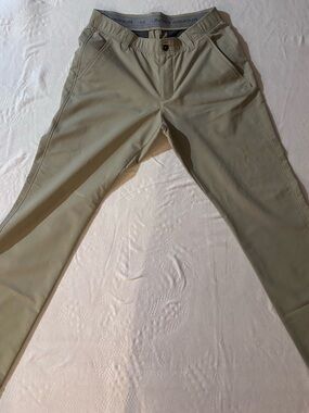 Under Armour Men’s Chino-Style Performance Pants — khaki